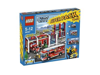 66357 LEGO City Fire Super Pack 4 in 1