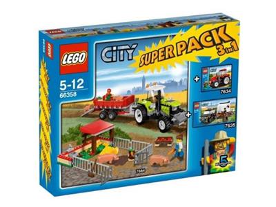 66358 LEGO City Farm Super Pack 3 in 1