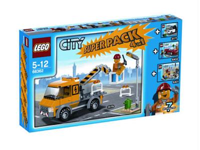66362 LEGO City Super Pack 4 in 1
