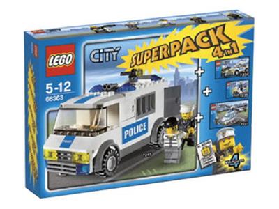 66363 LEGO City Super Pack 4 in 1