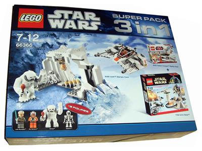 66366 LEGO Star Wars Super Pack 3 in 1