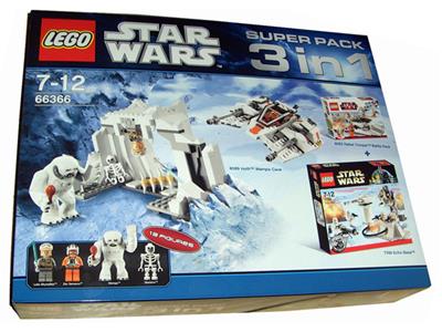 liste Ord pelleten LEGO 66366 Star Wars Super Pack 3 in 1 | BrickEconomy