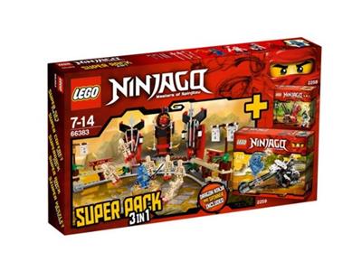66383 LEGO Ninjago Super Pack 3 in 1