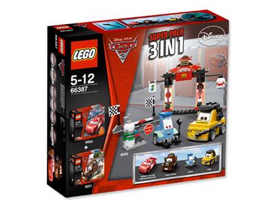66387 LEGO Cars 2 Super Pack 3 in 1