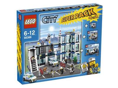 66388 LEGO City Super Pack 4 in 1