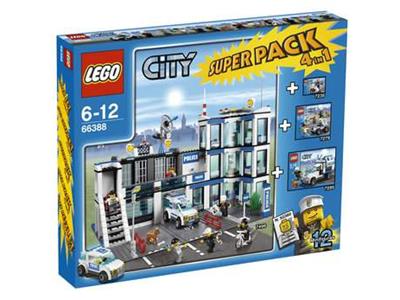 Disciplinære lobby overholdelse LEGO 66388 City Super Pack 4 in 1 | BrickEconomy