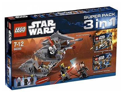 66395 LEGO Star Wars Super Pack 3 in 1