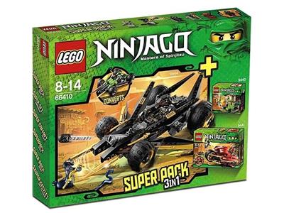 66410 LEGO Ninjago Super Pack 3-in-1