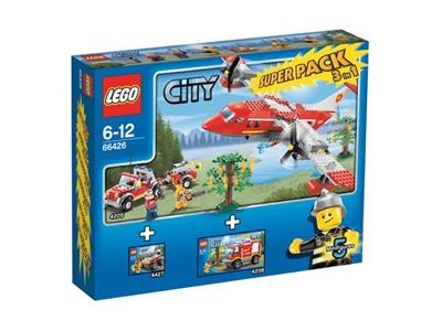 66426 LEGO City Fire Super Pack 3-in-1