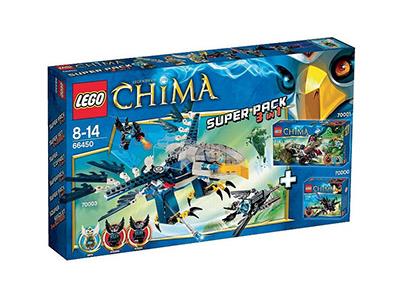 66450 LEGO Legends of Chima Super Pack 3-in-1