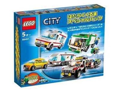 66451 LEGO City Super Pack 4-in-1 thumbnail image