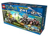 66474 Legends of Chima LEGO Chima Super Pack 2-in-1