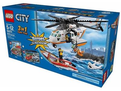 66475 LEGO City Super Pack