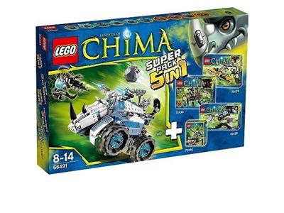 66491 LEGO Legends of Chima Super Pack 5 in 1
