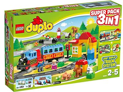 Daisy peddling Faktura LEGO 66494 Duplo Train 3-in-1 pack | BrickEconomy