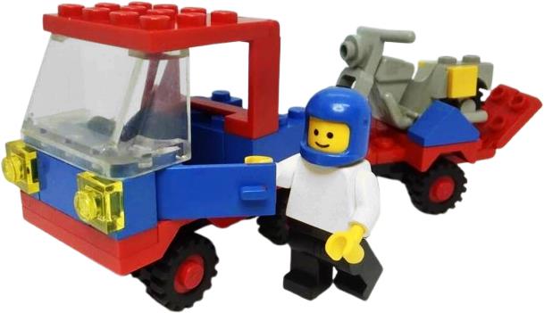 LEGO6651 - 郵便車 LEGO 6654 80年代　昭和レトロ