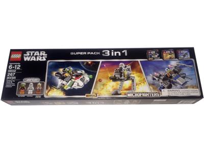 LEGO 66542 Star Wars Microfighters Super 3 in 1 | BrickEconomy