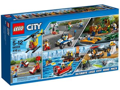 66559 Ultimate LEGO City Hero Pack thumbnail image