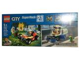66637 LEGO City Super Pack 2 in 1