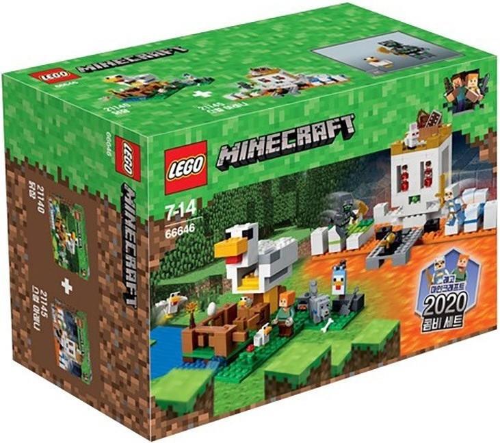 handicappet Porto bakke LEGO 66646 Minecraft Bundle 2 in 1 | BrickEconomy