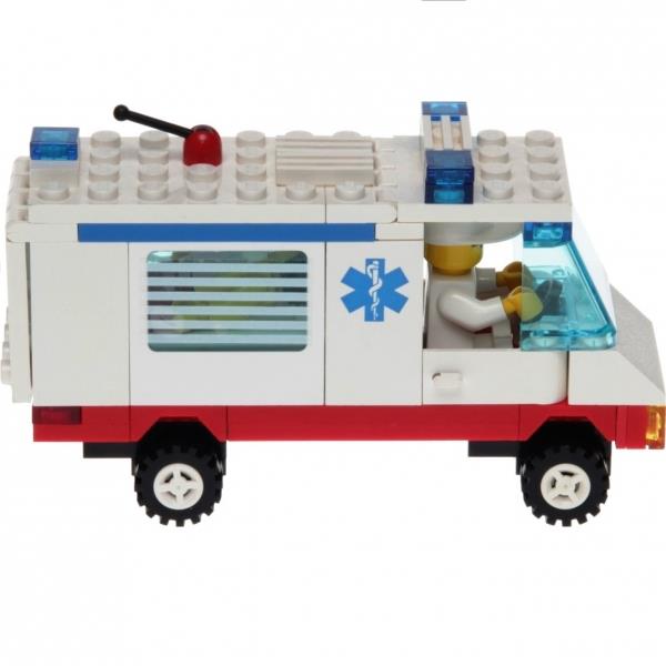 show original title 973p2c Details about   X14 # LEGO FIGURE MINIFIG Ambulance 6666 