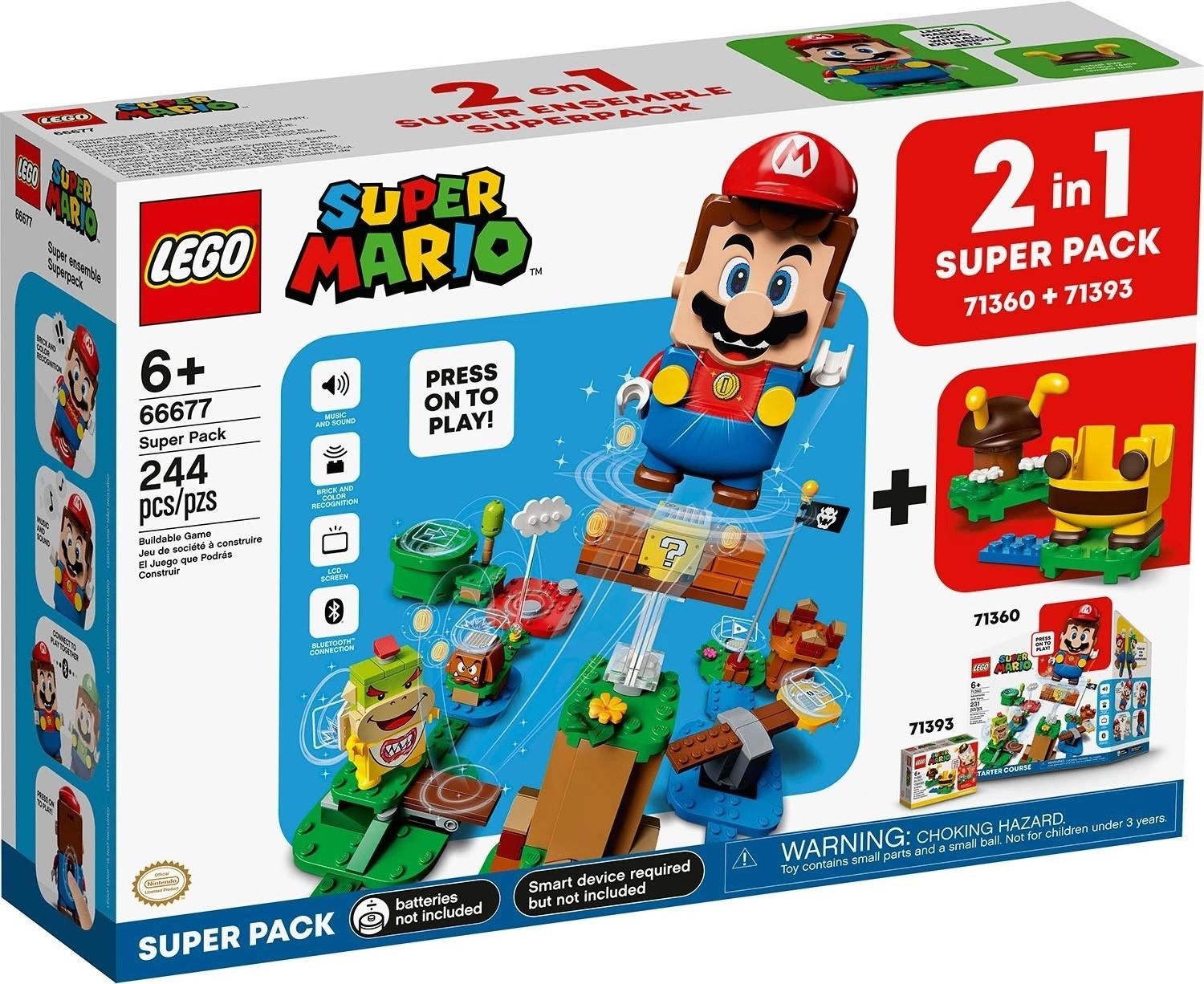 LEGO 66677 Super Mario 2-in-1 Super Pack | BrickEconomy