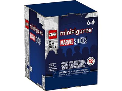 LEGO Minifigure Series Marvel Studios Marvel 6 Pack Box