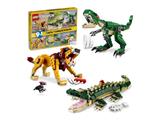 LEGO Creator 3in1 Crocodile 31121 Building Toy Featuring Wild Animal Toys  for Kids (454 Pieces)