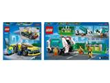 66744 LEGO CITY 2 in 1 Value Pack