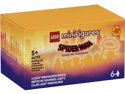 LEGO Minifigure Series Spider-Man: Across the Spider-Verse Box of 6 Random Packs
