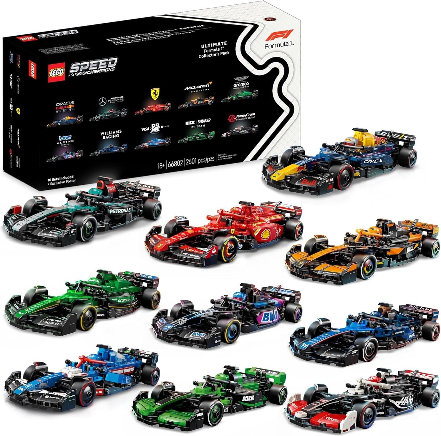 LEGO 66802 Speed Champions Ultimate Formula 1 Collector's Pack