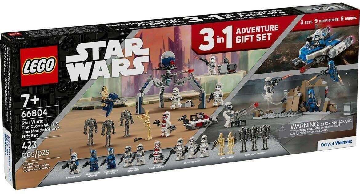 LEGO 66804 Star Wars The Clone Wars and The Mandalorian Gift Set
