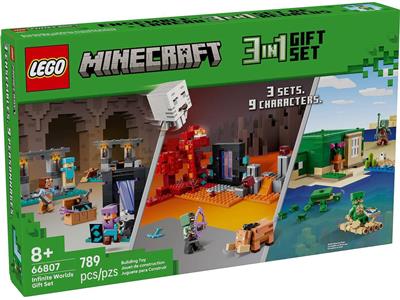 66807 LEGO Minecraft Infinite Worlds Gift Set