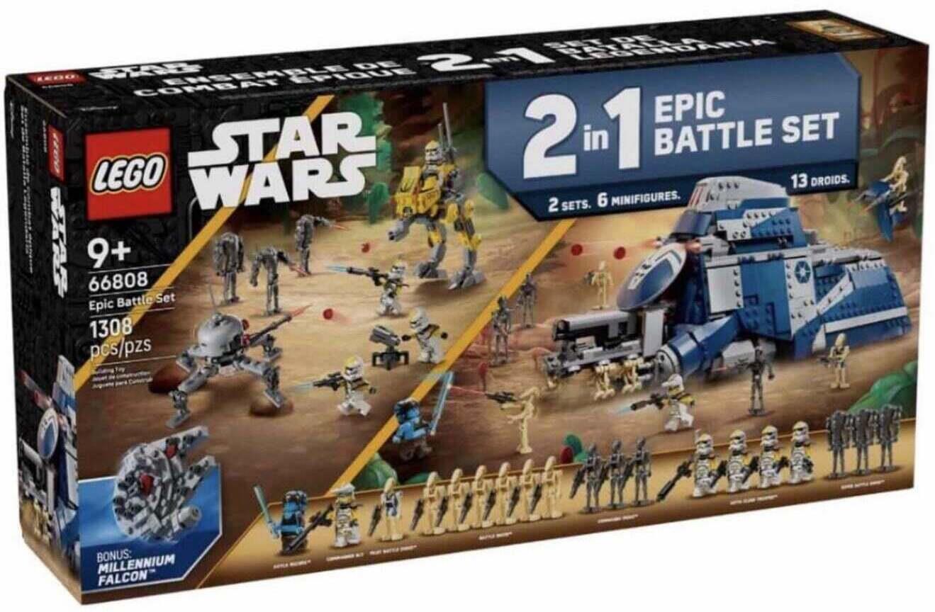 たくとページ LEGO 66808 Star Wars Epic Battle Set | BrickEconomy