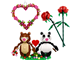 66817 Hearts & Flowers Gift Set