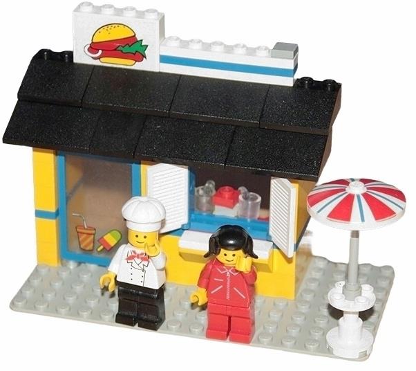 lego 6683 ハンバーガースタンド　1983年 オールドレゴ LEGO レゴ　オールドレゴ　6683 ハンバーガースタンド　街シリーズ　1983年　