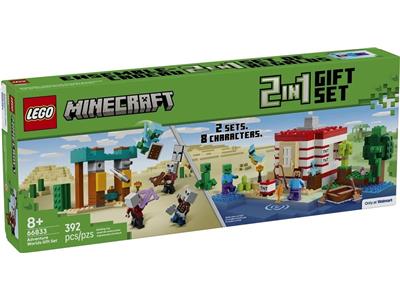 66833 LEGO Minecraft Adventure Worlds Gift Set thumbnail image