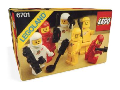 6701 LEGO Minifig Pack