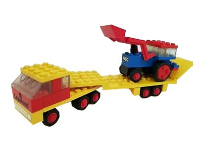 682 LEGOLAND Low-Loader and Tractor