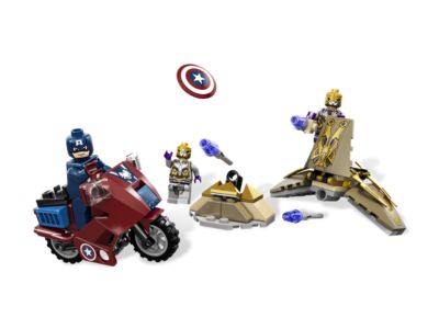 6865 LEGO Avengers Captain America's Avenging Cycle