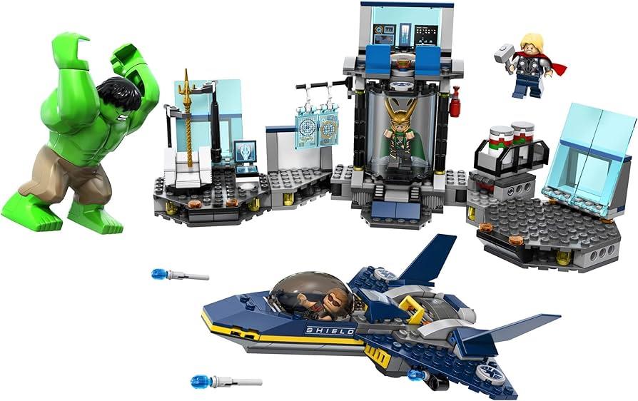LEGO 6868 Avengers Hulk's Helicarrier Breakout | BrickEconomy