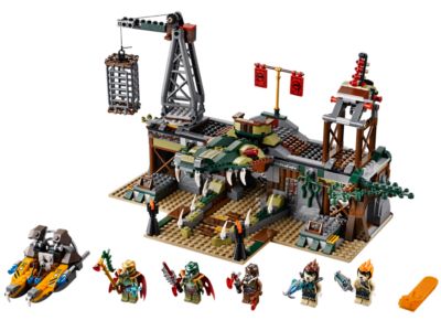 70014 LEGO Legends of Chima The Croc Swamp Hideout