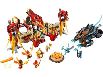 70146 LEGO Legends of Chima Flying Phoenix Fire Temple