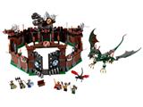 7019 LEGO Viking Fortress vs. the Fafnir Dragon