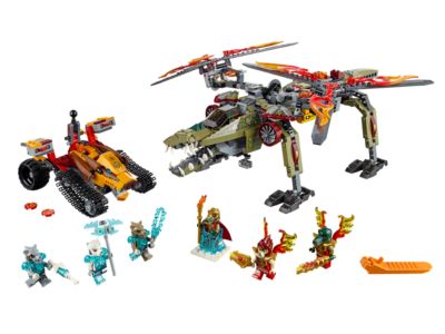 LOC152 NEW LEGO Saraw FROM SET 70227 LEGENDS OF CHIMA 