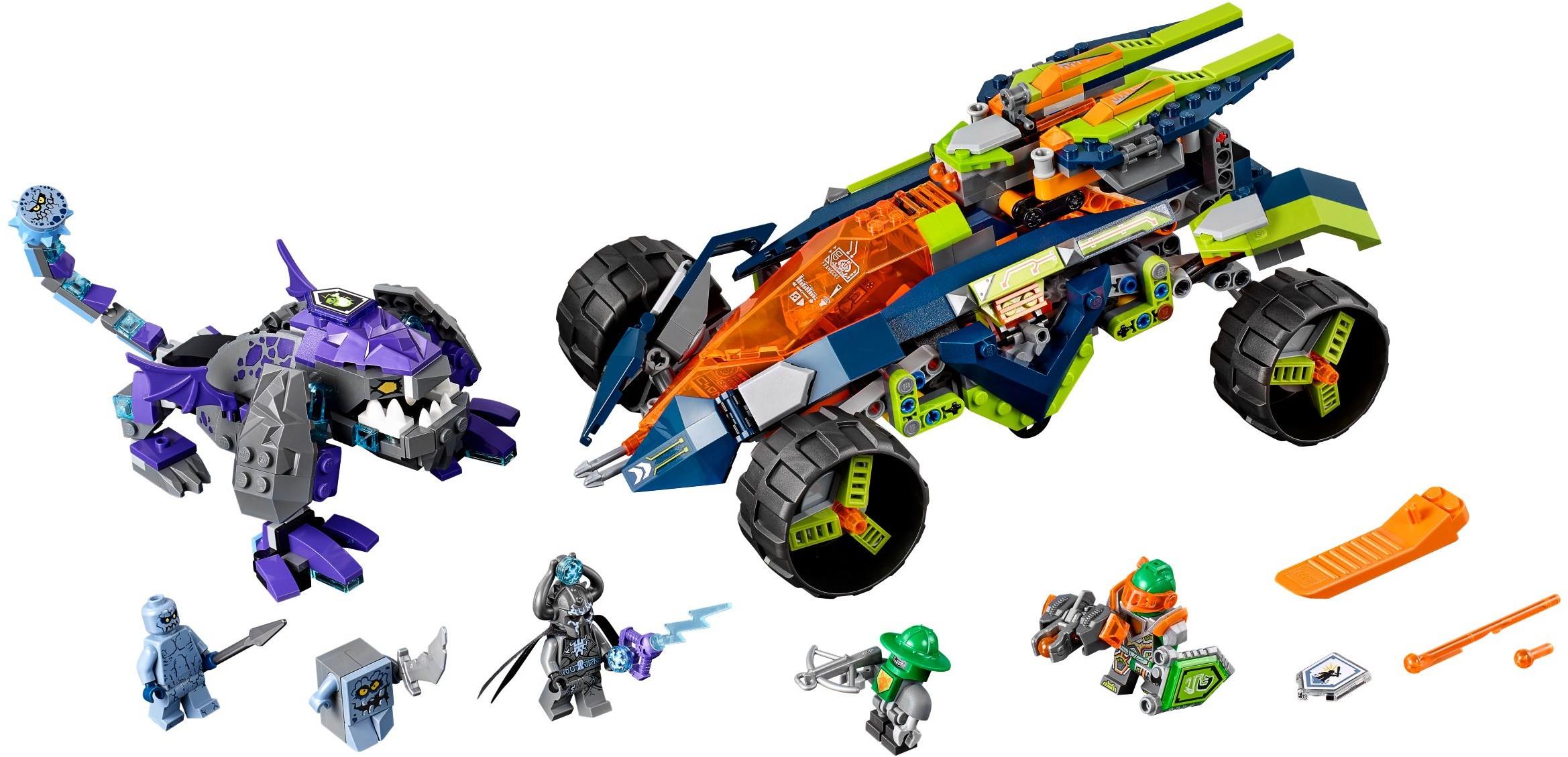 LEGO 70355 Nexo Knights Season 4 Aaron's Rock Climber | BrickEconomy