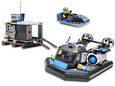 7045 LEGO World City Police and Rescue Hovercraft Hideout thumbnail image