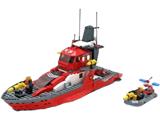 7046 LEGO World City Police and Rescue Fire Command Craft