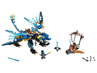 70602 LEGO Ninjago Skybound Jay's Elemental Dragon