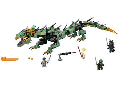 70612 The LEGO Ninjago Movie Green Ninja Mech Dragon thumbnail image